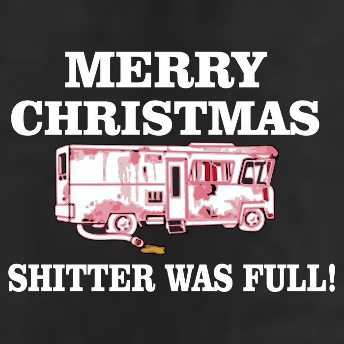 Shitter Was Full Funny Christmas Adult Drive Performance Visor