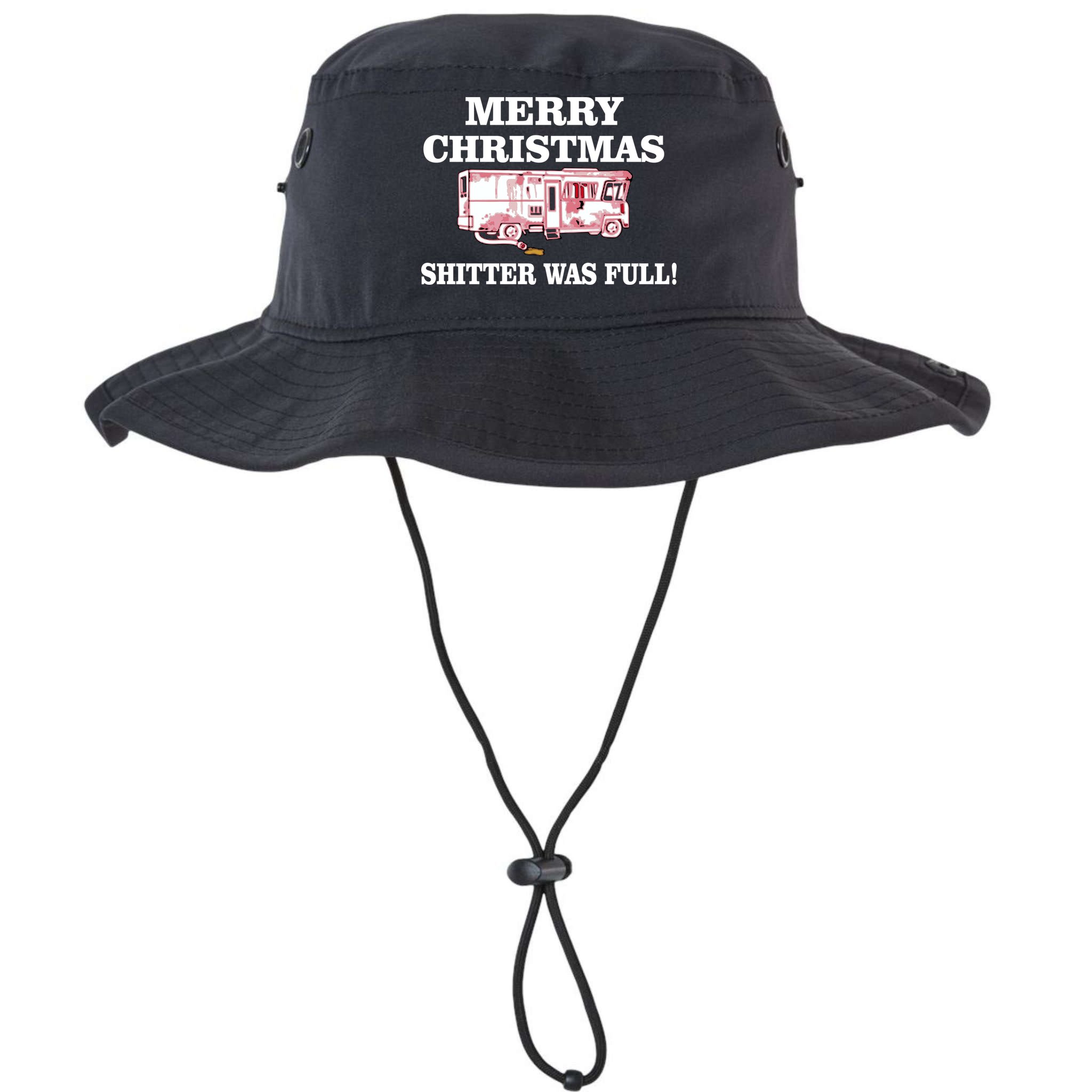 Shitter Was Full Funny Christmas Bucket Hat