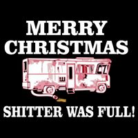 Shitter Was Full Funny Christmas Bucket Hat
