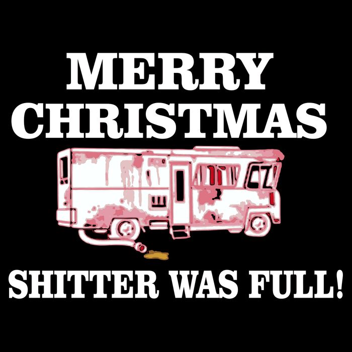 Shitter Was Full Funny Christmas Bucket Hat