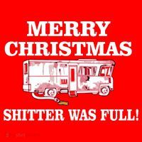 Shitter Was Full Funny Christmas 16 in Basic Backpack