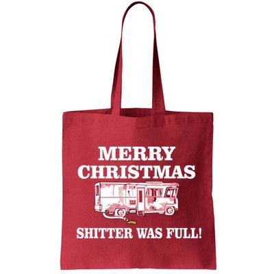 Shitter Was Full Funny Christmas Bag