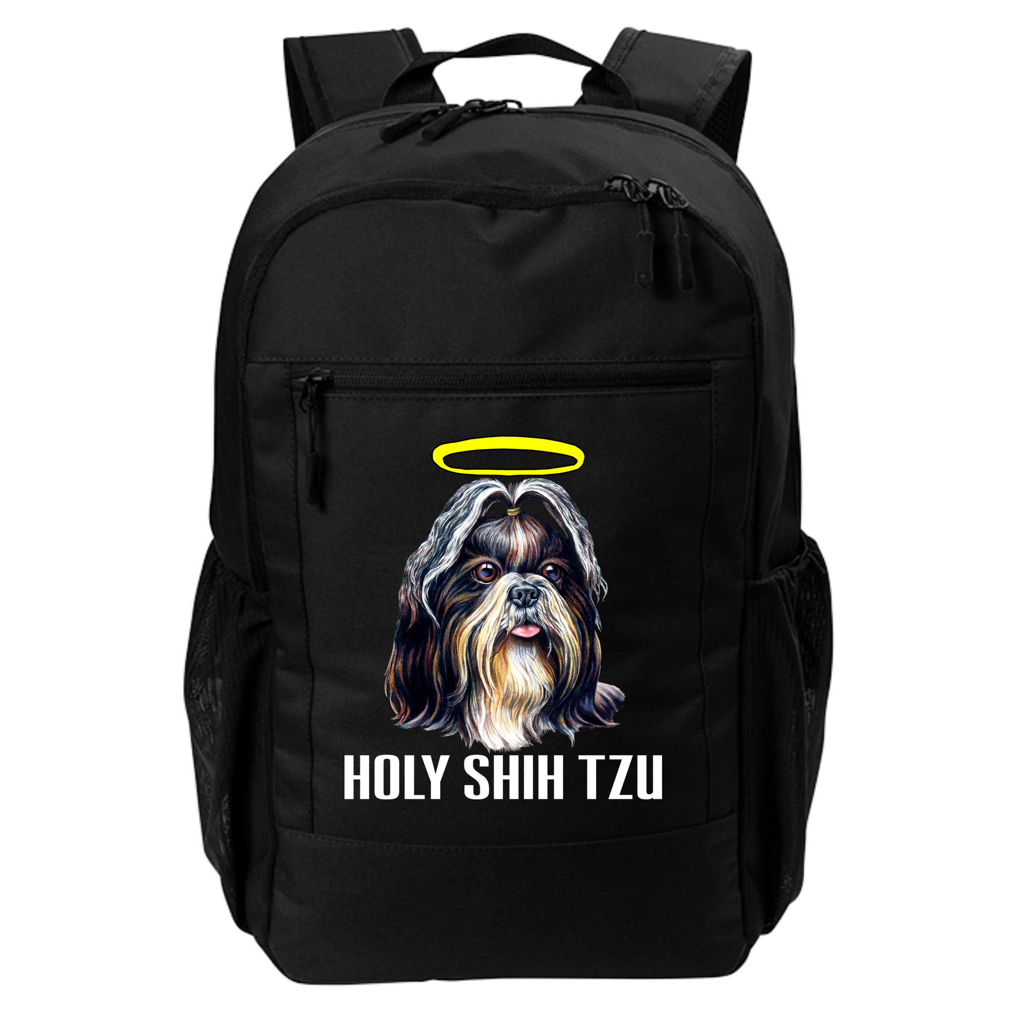 Shitzu Dog Holy Shih Tzu Backpack
