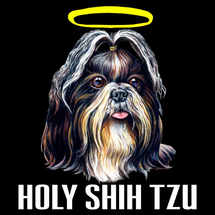 Shitzu Dog Holy Shih Tzu Backpack