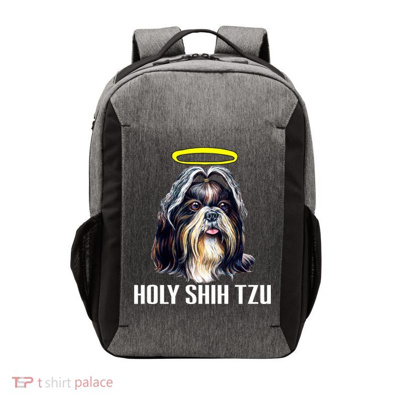 Shitzu Dog Holy Shih Tzu Vector Backpack