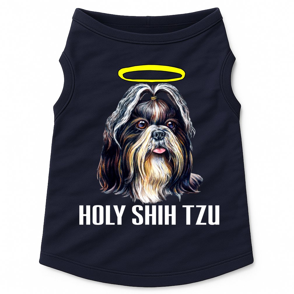 Shitzu Dog Holy Shih Tzu Doggie Tank