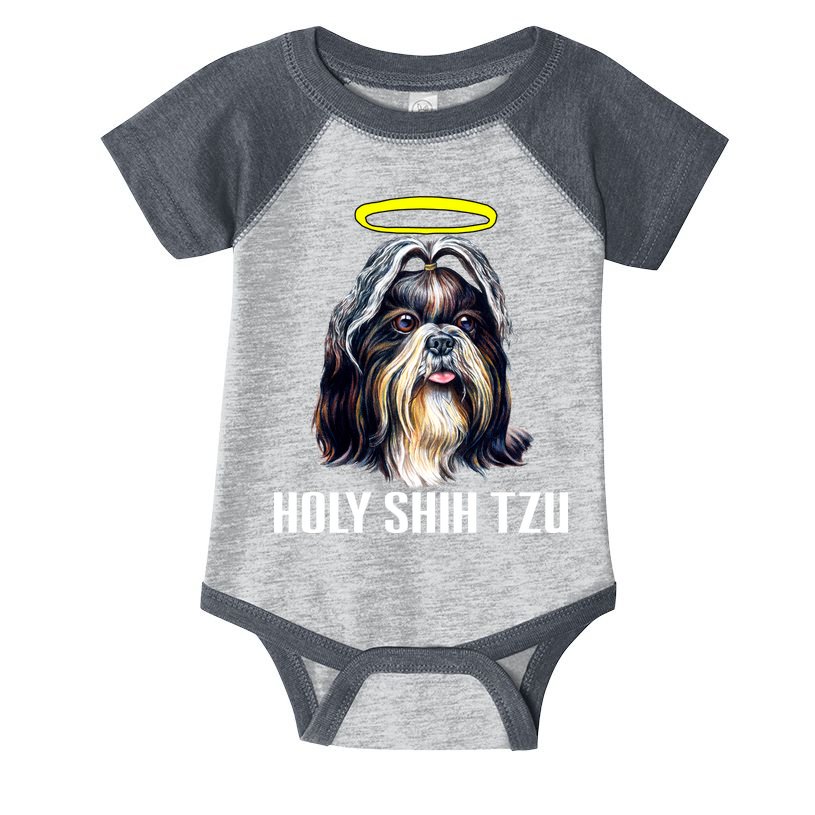 Shitzu Dog Holy Shih Tzu Infant Baby Jersey Bodysuit