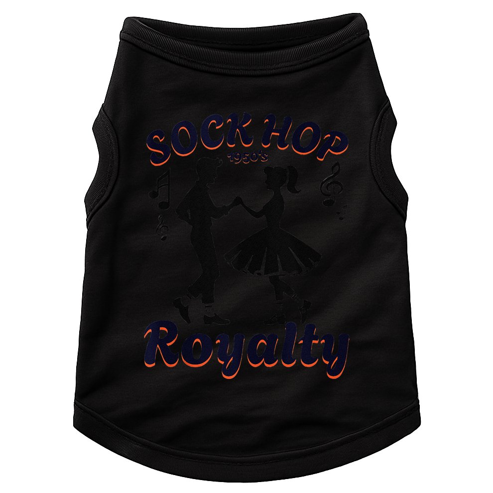 Sock Hop Jukebox Poodle Skirt Greaser 1950S Rock Doggie Tank