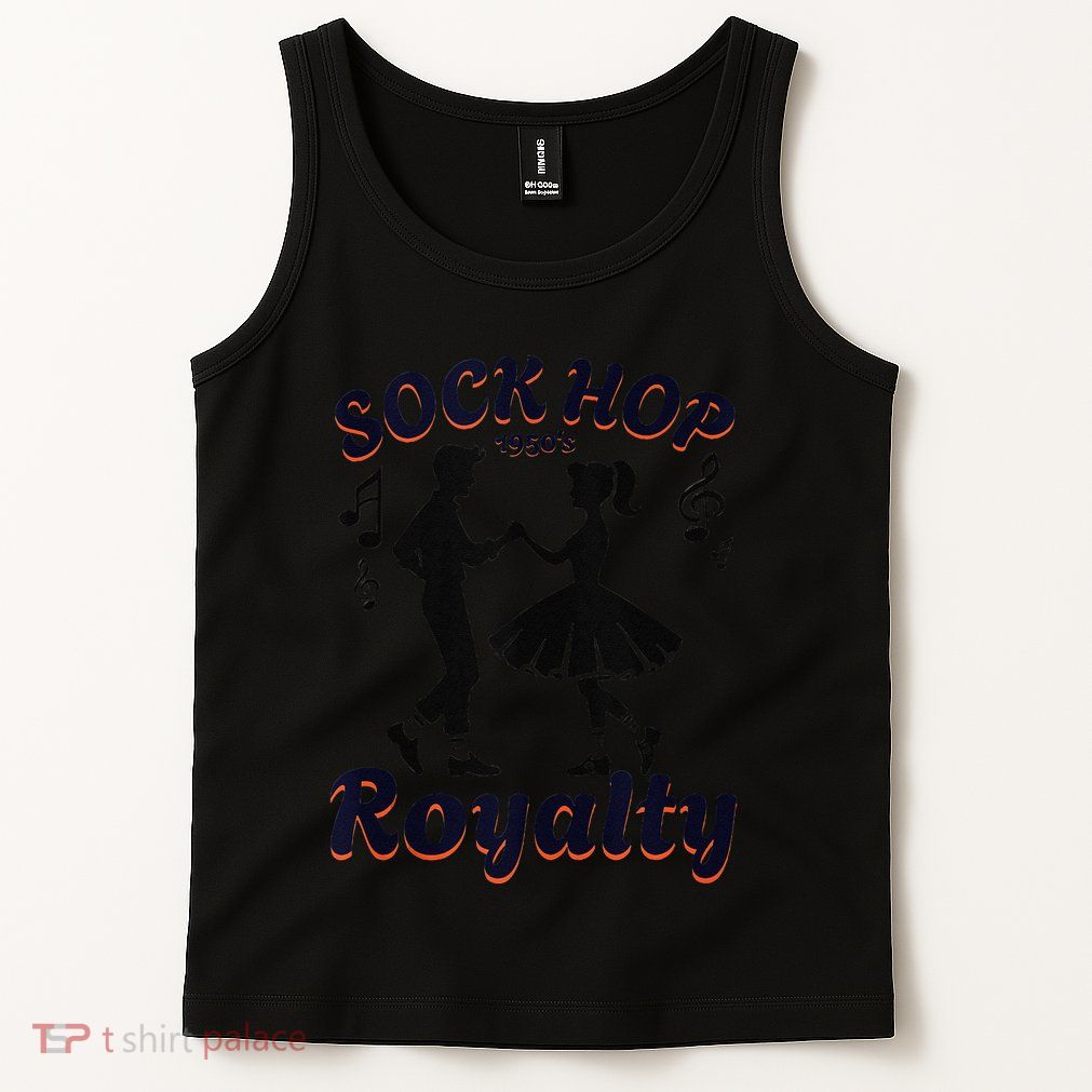 Sock Hop Jukebox Poodle Skirt Greaser 1950S Rock Tank Top