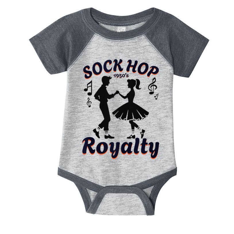 Sock Hop Jukebox Poodle Skirt Greaser 1950S Rock Infant Baby Jersey Bodysuit