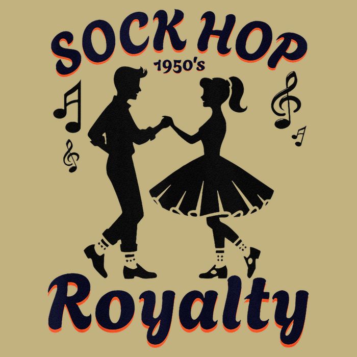 Sock Hop Jukebox Poodle Skirt Greaser 1950S Rock Cooling Performance Crew T-Shirt