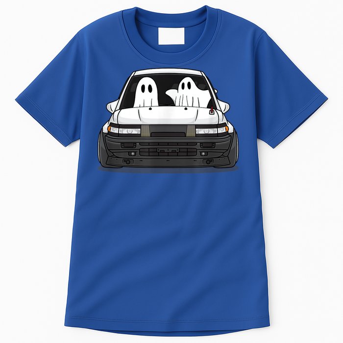 Spooky Halloween JDM Hachiroku 86 Ghost Levin Coupe Tall T-Shirt