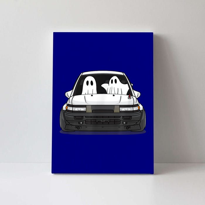 Spooky Halloween JDM Hachiroku 86 Ghost Levin Coupe Canvas