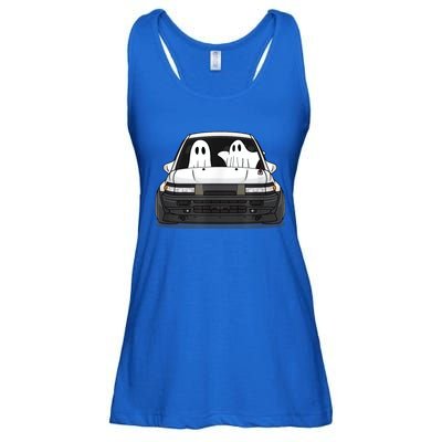 Spooky Halloween JDM Hachiroku 86 Ghost Levin Coupe Ladies Essential Flowy Tank