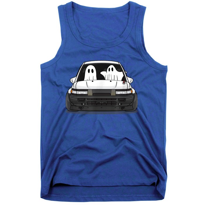 Spooky Halloween JDM Hachiroku 86 Ghost Levin Coupe Tank Top