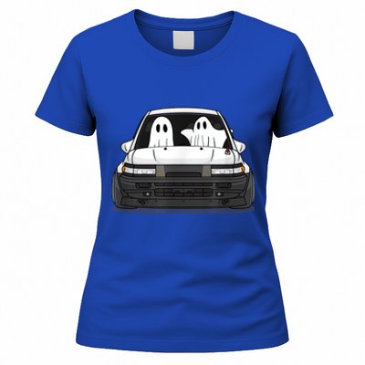 Spooky Halloween JDM Hachiroku 86 Ghost Levin Coupe Women's T-Shirt