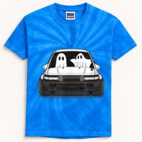 Spooky Halloween JDM Hachiroku 86 Ghost Levin Coupe Kids Tie-Dye T-Shirt