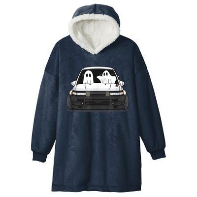 Spooky Halloween JDM Hachiroku 86 Ghost Levin Coupe Hooded Wearable Blanket