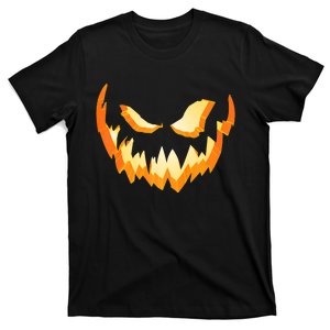 Scary Halloween Jack O Lantern T-Shirt