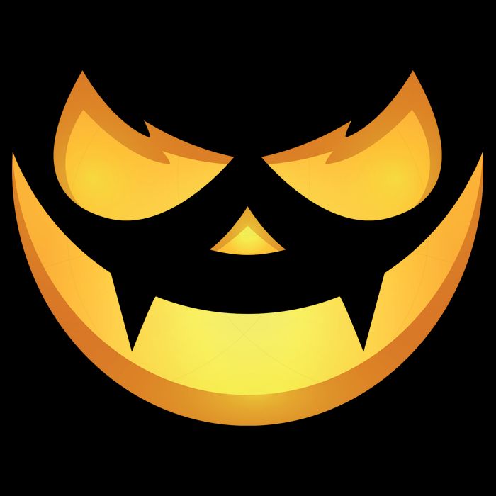 Spooky Halloween Jack O Lantern Glowing Pumpkin Face Costume T-Shirt