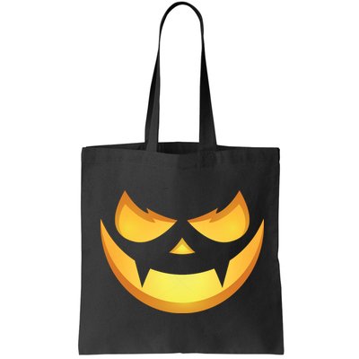 Spooky Halloween Jack O Lantern Glowing Pumpkin Face Costume Bag
