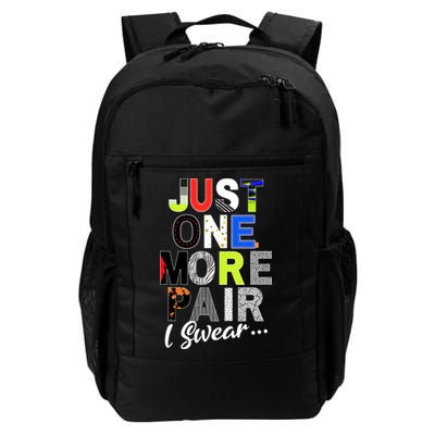 Sneaker Head Just One More Pair...Sneakerhead Graphic Daily Commute Backpack