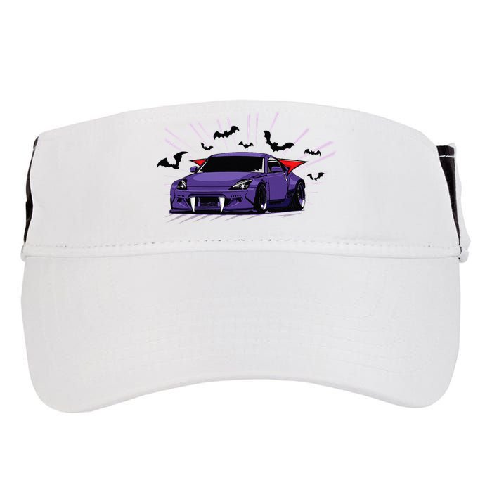 Spooky Halloween Jdm 350z Z33 Vampire Drift Car Illustrated Adult Drive Performance Visor