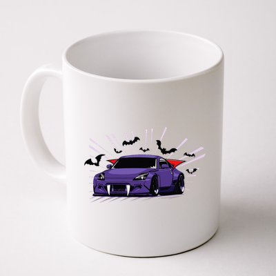 Spooky Halloween Jdm 350z Z33 Vampire Drift Car Illustrated Mug