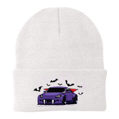 Spooky Halloween Jdm 350z Z33 Vampire Drift Car Illustrated Beanie