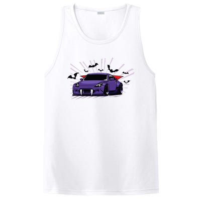 Spooky Halloween Jdm 350z Z33 Vampire Drift Car Illustrated PosiCharge Competitor Tank