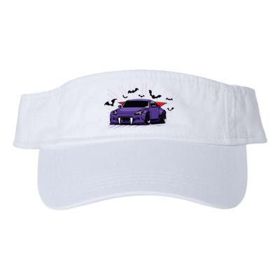 Spooky Halloween Jdm 350z Z33 Vampire Drift Car Illustrated Visor
