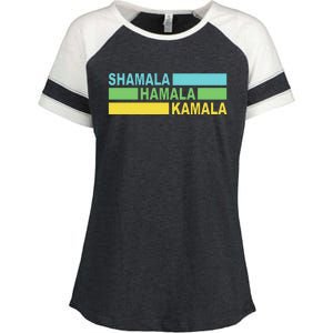 Shamala Hamala Kamala Enza Ladies Jersey Colorblock Tee