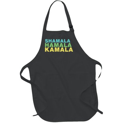 Shamala Hamala Kamala Full-Length Apron With Pockets