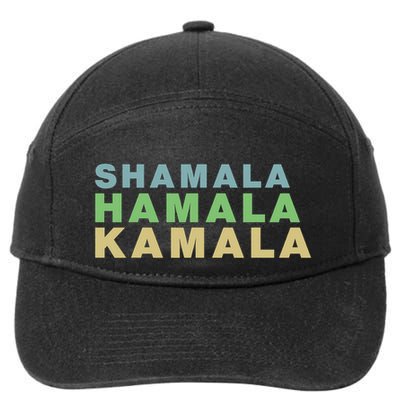 Shamala Hamala Kamala 7-Panel Snapback Hat