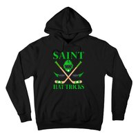 Saint Hatricks Leprechaun Hockey St. Patrick's Day Hoodie