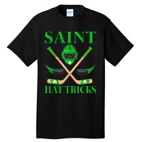 Saint Hatricks Leprechaun Hockey St. Patrick's Day Tall T-Shirt