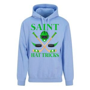 Saint Hatricks Leprechaun Hockey St. Patrick's Day Unisex Surf Hoodie