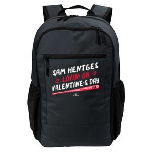 Sam Hentges Lovin On Valentines Day Baseball Lover Great Gift Daily Commute Backpack