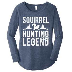 Squirrel Hunting Legend Squirrel Hunter Gift Women's Perfect Tri Tunic Long Sleeve Shirt