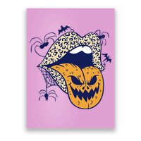 Spooky Halloween Lips Poster