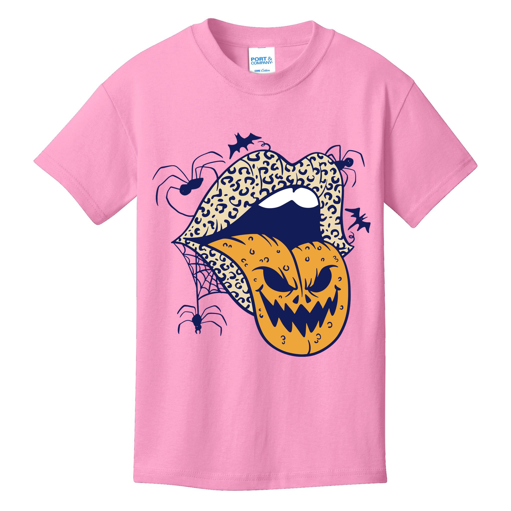 Spooky Halloween Lips Kids T-Shirt