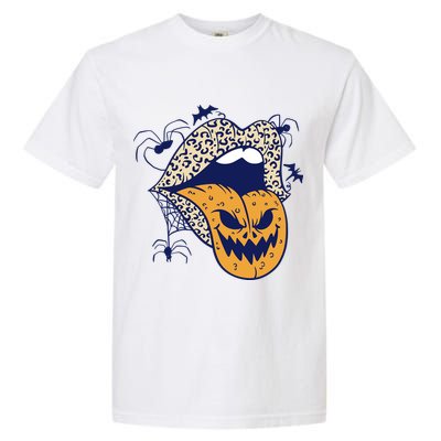 Spooky Halloween Lips Garment-Dyed Heavyweight T-Shirt