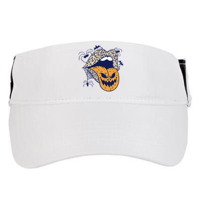 Spooky Halloween Lips Adult Drive Performance Visor