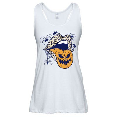 Spooky Halloween Lips Ladies Essential Flowy Tank