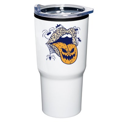 Spooky Halloween Lips Tumbler