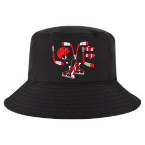 Stealing Hearts Like I Steal Pucks Valentines Day Ice Hockey Cool Comfort Performance Bucket Hat