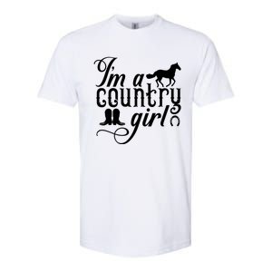 Sassy Horse Lover Cow Gift Farmer Cow Boots Gift Softstyle CVC T-Shirt