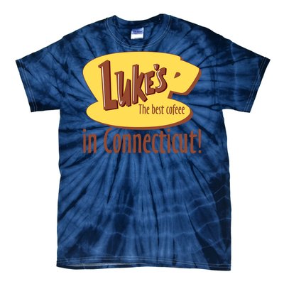 Stars Hollow Lukes Coffee The Best Coffee In Connecticut Tie-Dye T-Shirt