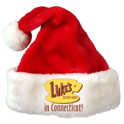 Stars Hollow Lukes Coffee The Best Coffee In Connecticut Premium Christmas Santa Hat