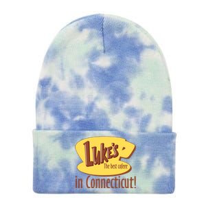 Stars Hollow Lukes Coffee The Best Coffee In Connecticut Tie Dye 12in Knit Beanie